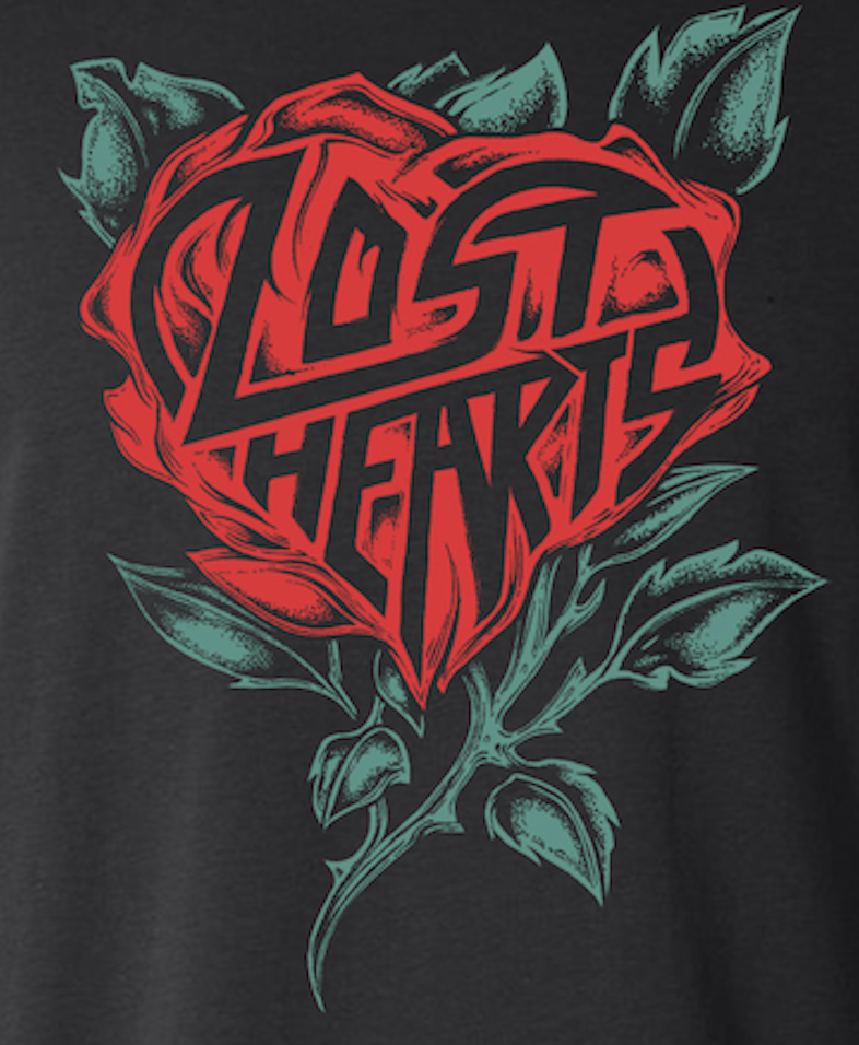 Lost Hearts Rose Tee
