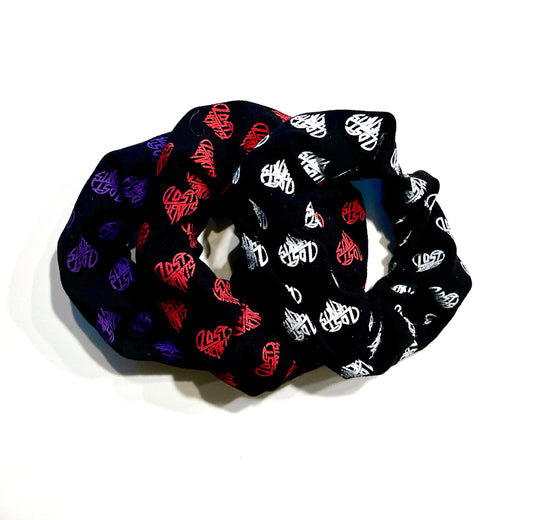 Lost Hearts Hair Scrunchie